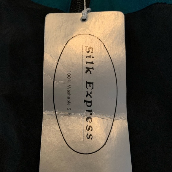 Vintage 90’s Silk Express Colorblock Tracksuit Set Oversized/Baggy NPT - Picture 5 of 16